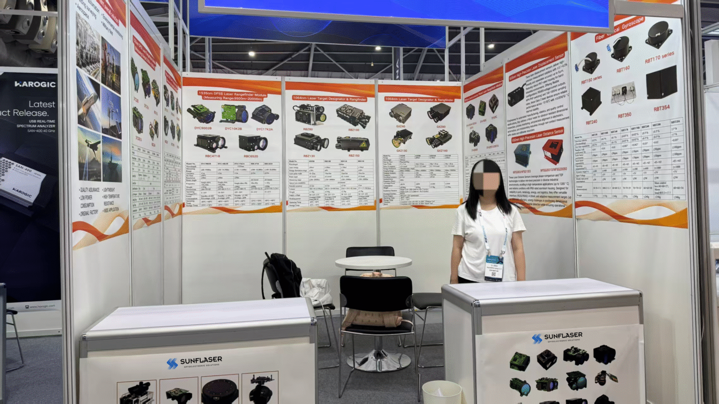 SUNFLASER Laser Tech in Singapore Port Automation