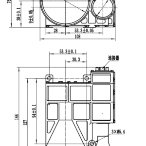1535nm Laser Rangefinder Module 17500m SFB17500A