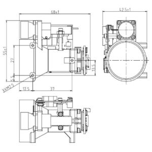 1535nm Laser Rangefinder Module 8000m SFB8000A
