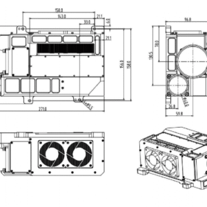 1535nm Laser Rangefinder Module 6000m SFB6000A