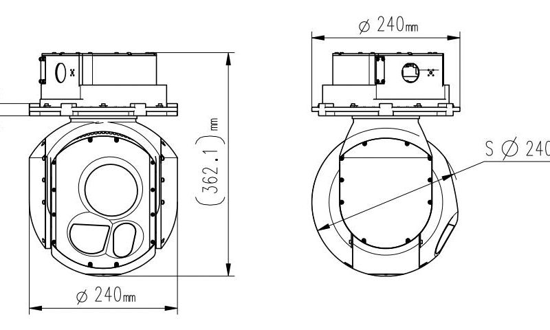 Electro-Optical Pod SFEAGLE240A