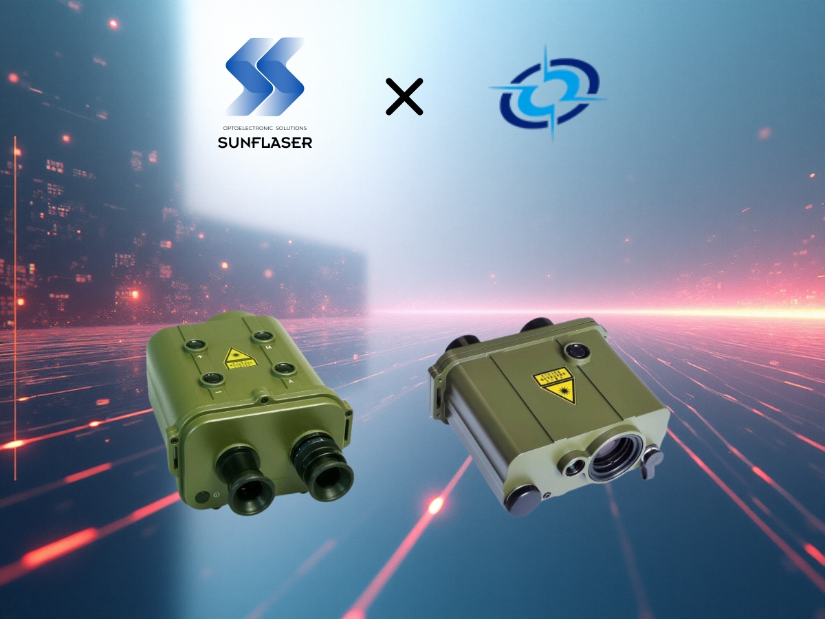 Rugged 6~25km handheld laser rangefinder with waterproof and shockproof features for outdoor use