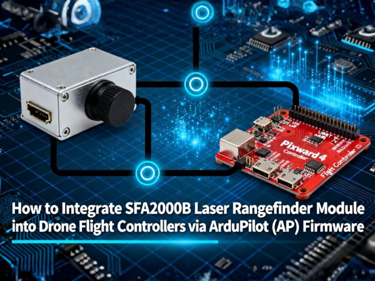 How to Integrate SFA2000B Laser Rangefinder Module into Drone Flight Controllers via ArduPilot (AP) Firmware